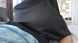 Stepmom Massage Accident Turns Into Stepson Fuck - Letty Black Blowjob & Doggystyle
