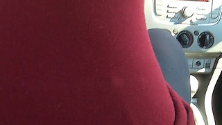 Wife Wants to Fuck in the Car and Rides My Hard Cock for a Nice and Wet Creampie