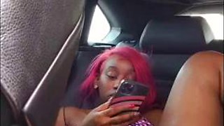 Fuck in car - Black couple: Big Tits, Big Ass  Blowjob Porn
