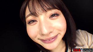 Dirty POV: Mai Imai Simulates a Cum in Mouth and Swallows It