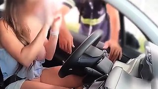 Stranger Groping Wife Ask For Directions.