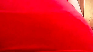 POV: I Lifted My Red Dress and Squeezed All the Milk Out of Her by Grinding My Ass Against Her Cock