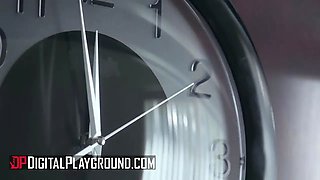 Digitalplayground - wild girls Luna Star & Lexi Lore share ricky jonson's Big Cock by the pool