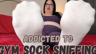 Addicted to Gym Sock Sniffing