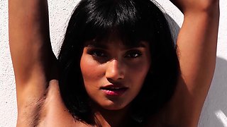 Beautiful Asian girl passion posing