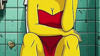 Married Housewife Gets Fucked in a Dirty Toilet. Cartoon Parody