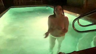 Amateur striptease and Solo masturbation