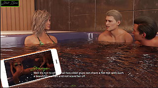 The adventurous couple #36 - Matt and James fucked Anne ... Nick fucked Anne outside the hot tub ... Johannes fucked Anne after