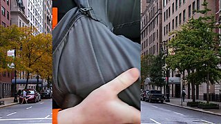 Thai MILF big cock car blowjob in public