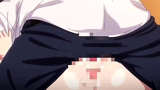 Outdoor pleasure with sex toys in hentai video