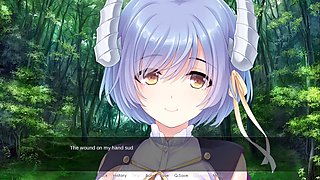 Busty characters in manga porn featuring runaway demon bride