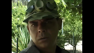 Busty Blonde Fucked by Two Big Cocks