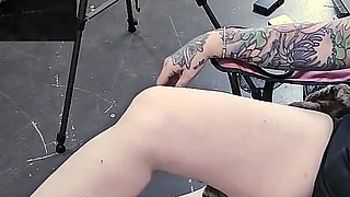 My Borrowed Slave Gets to Massage My Feet