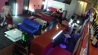 Amateur Asian girlfriend in threesome