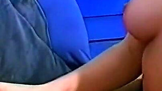 Blonde Babe Fingers Pussy and Takes Massive Facial Cumshot