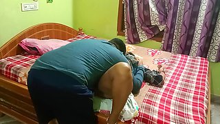 School Girl Reshma Hard Sucking and Fucking with Teacher on Bed