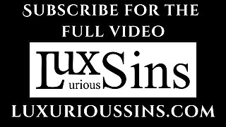 Leather Bondage Hogtie with Elise Graves and Tam